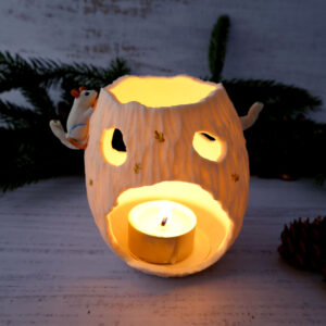 Photophore-oeuf "Souris blanche"