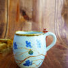 Mug porcelaine "Ecureuil au chêne bleu" - Collection Habitée