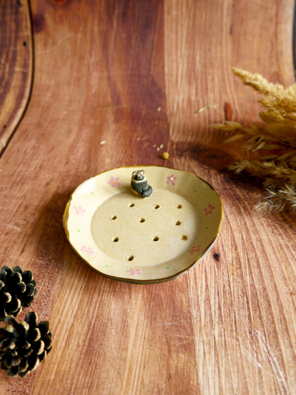 Petit Porte-Savon Tanuki - Collection Habitée