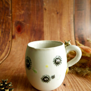 Mug Grès "Totoro aux noireaudes" - Collection Habitée