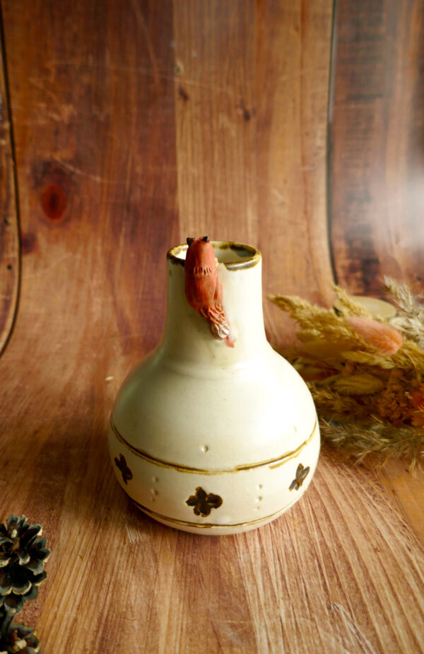 Vase grès "Deux renards" - Collection Habitée – Image 2