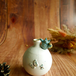 Mini Vase grès Totoro "Chu Totoro" - Collection Habitée