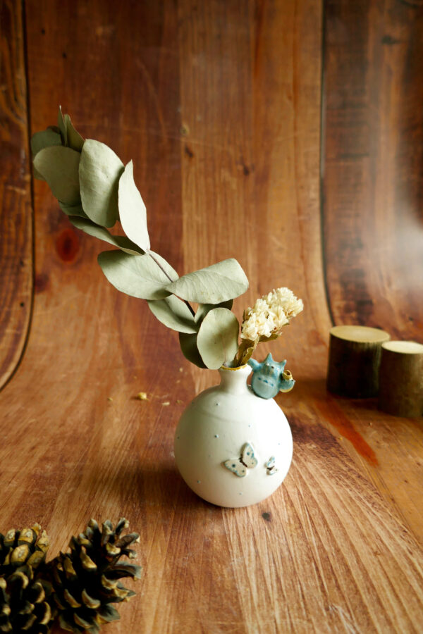 Mini Vase grès Totoro "Chu Totoro" - Collection Habitée – Image 5