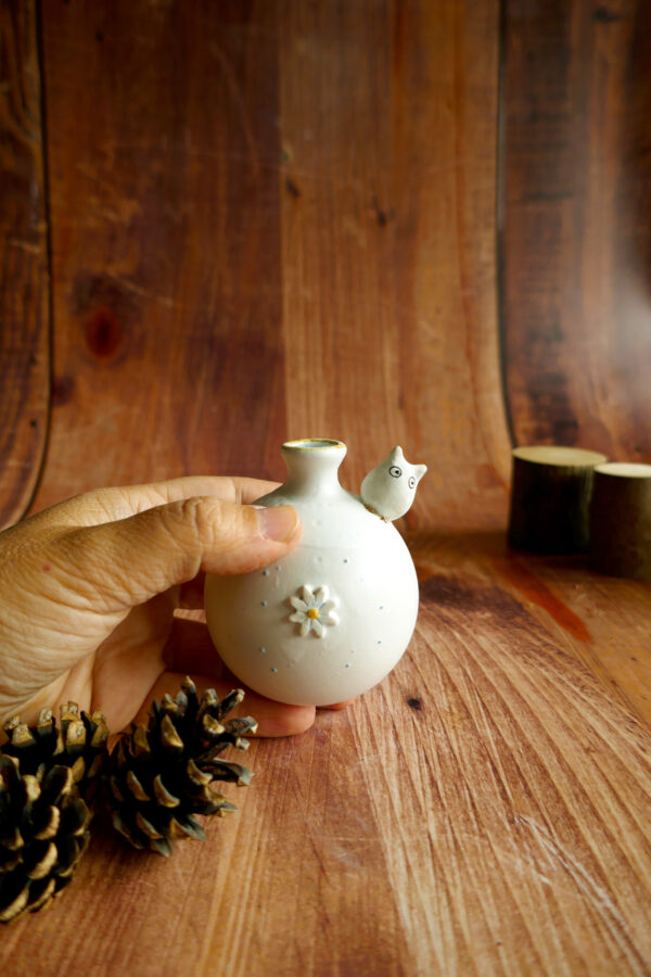 Mini Vase grès Totoro "Chibi Totoro" - Collection Habitée – Image 3