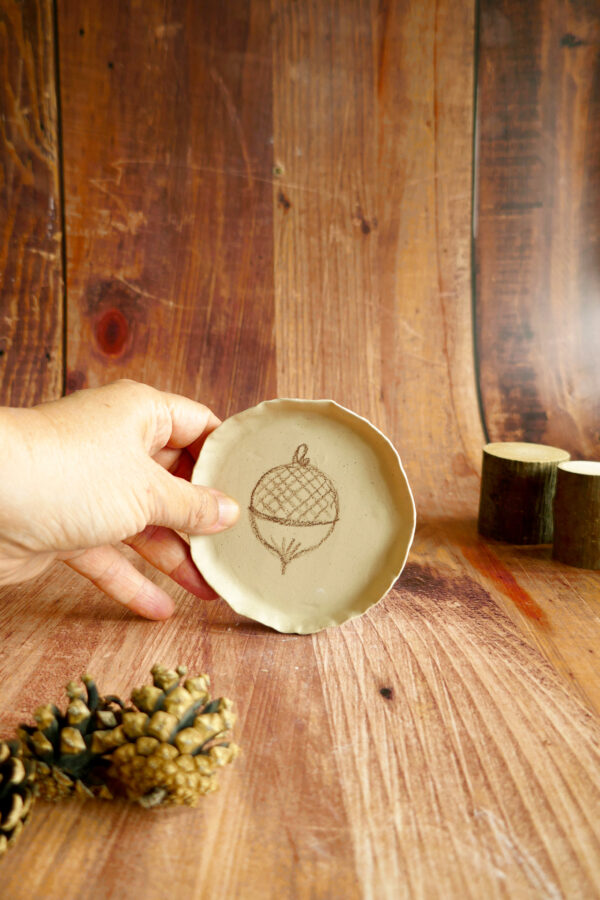 Petit planter + coupelle "Loir au gland" - Collection Habitée – Image 3