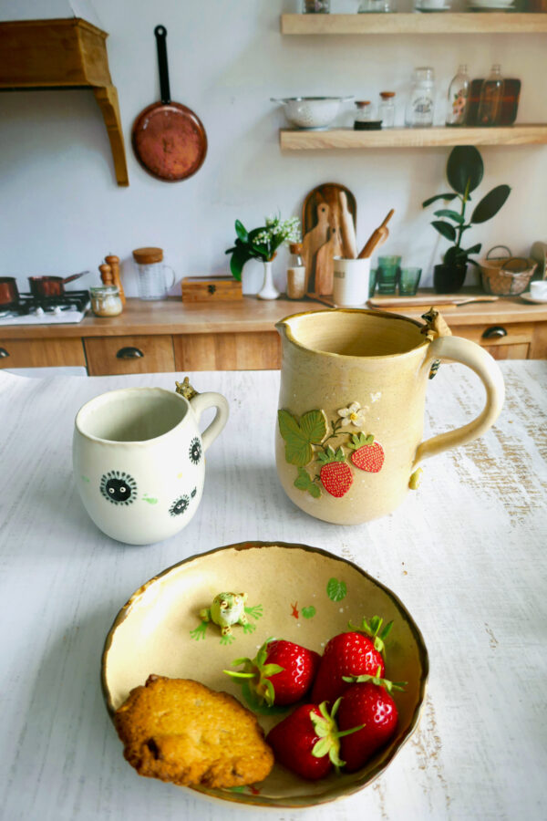 Carafe en grès Renard au lierre - Collection Habitée – Image 5