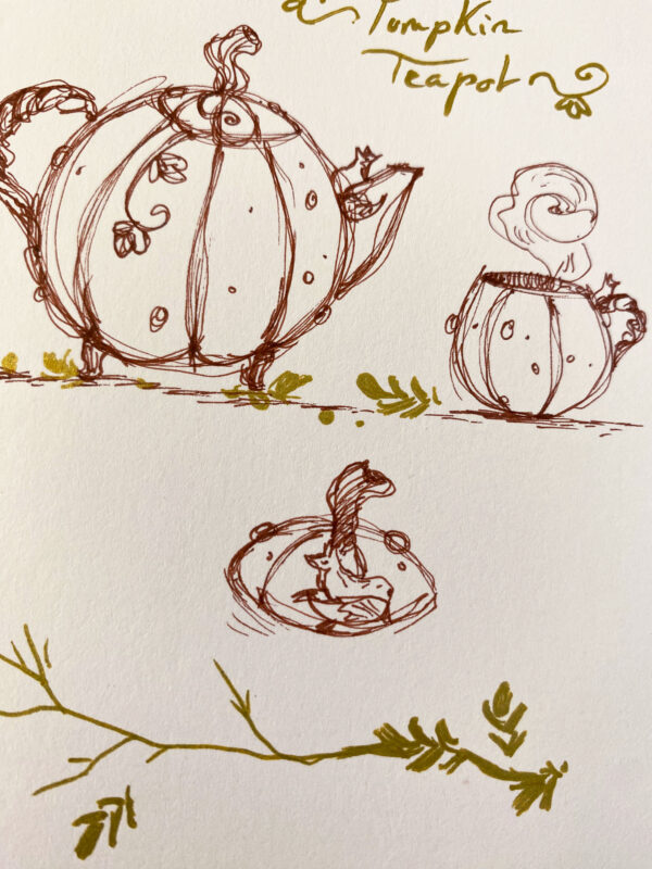 Précommande Théière Citrouille – Image 2
