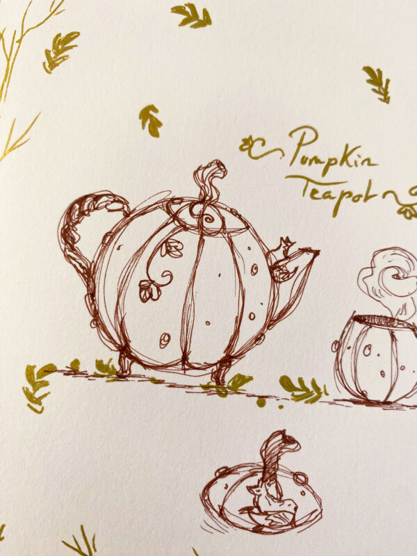 Précommande Théière Citrouille – Image 3