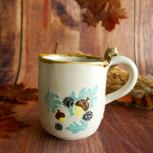 Mug Grès "Grand Totoro d'Automne"