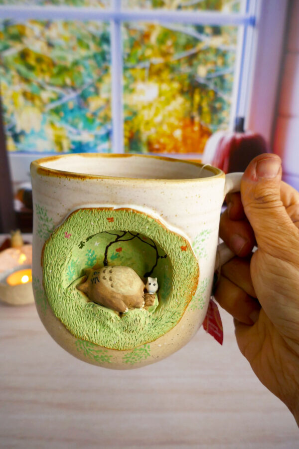 Grande tasse en grès "Sieste Paisible" – Image 4