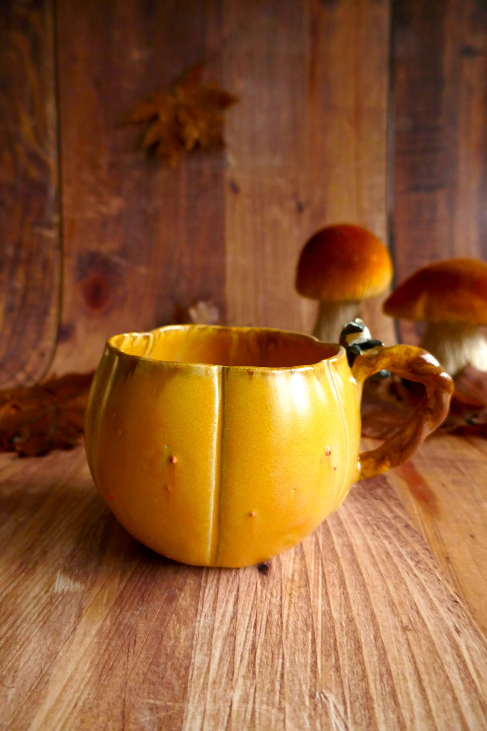 Pumpkin Mug grès - Blaireau