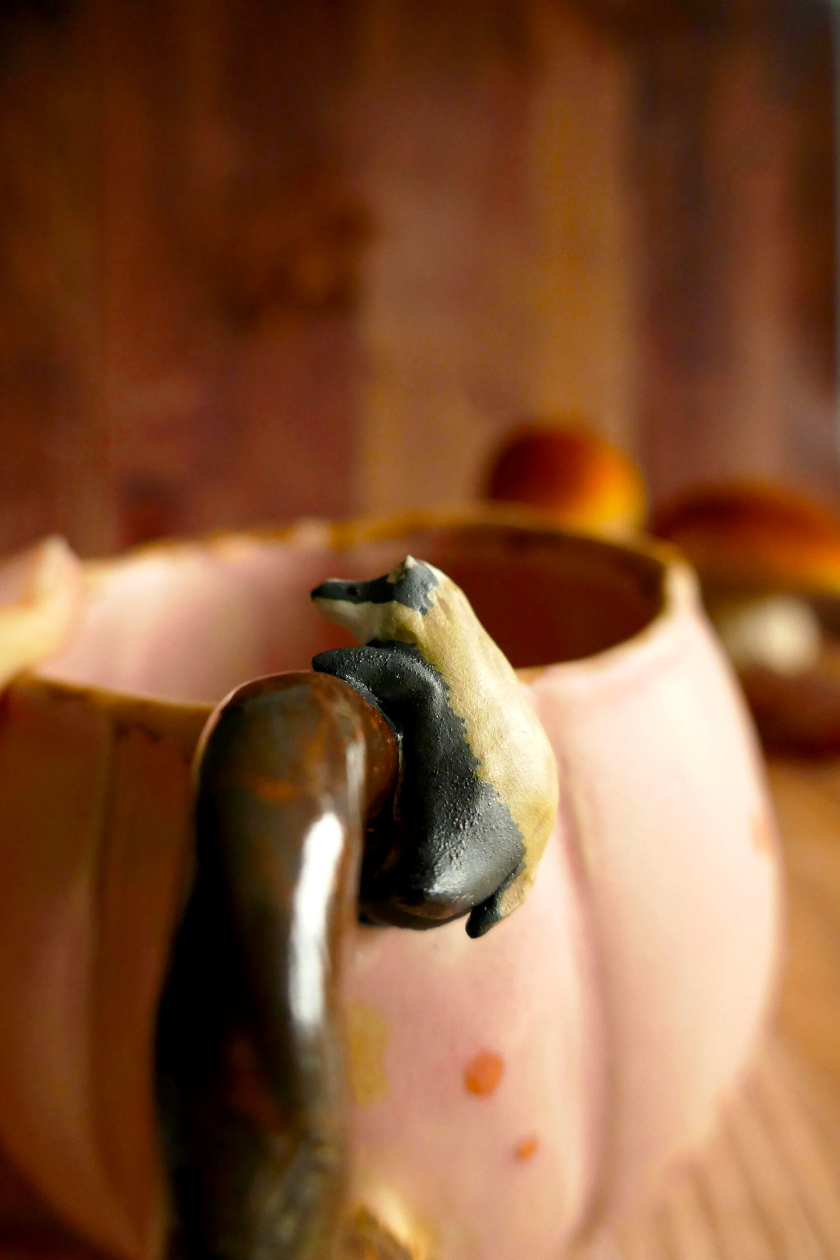 Pink Pumpkin Mug grès - Blaireau – Image 6