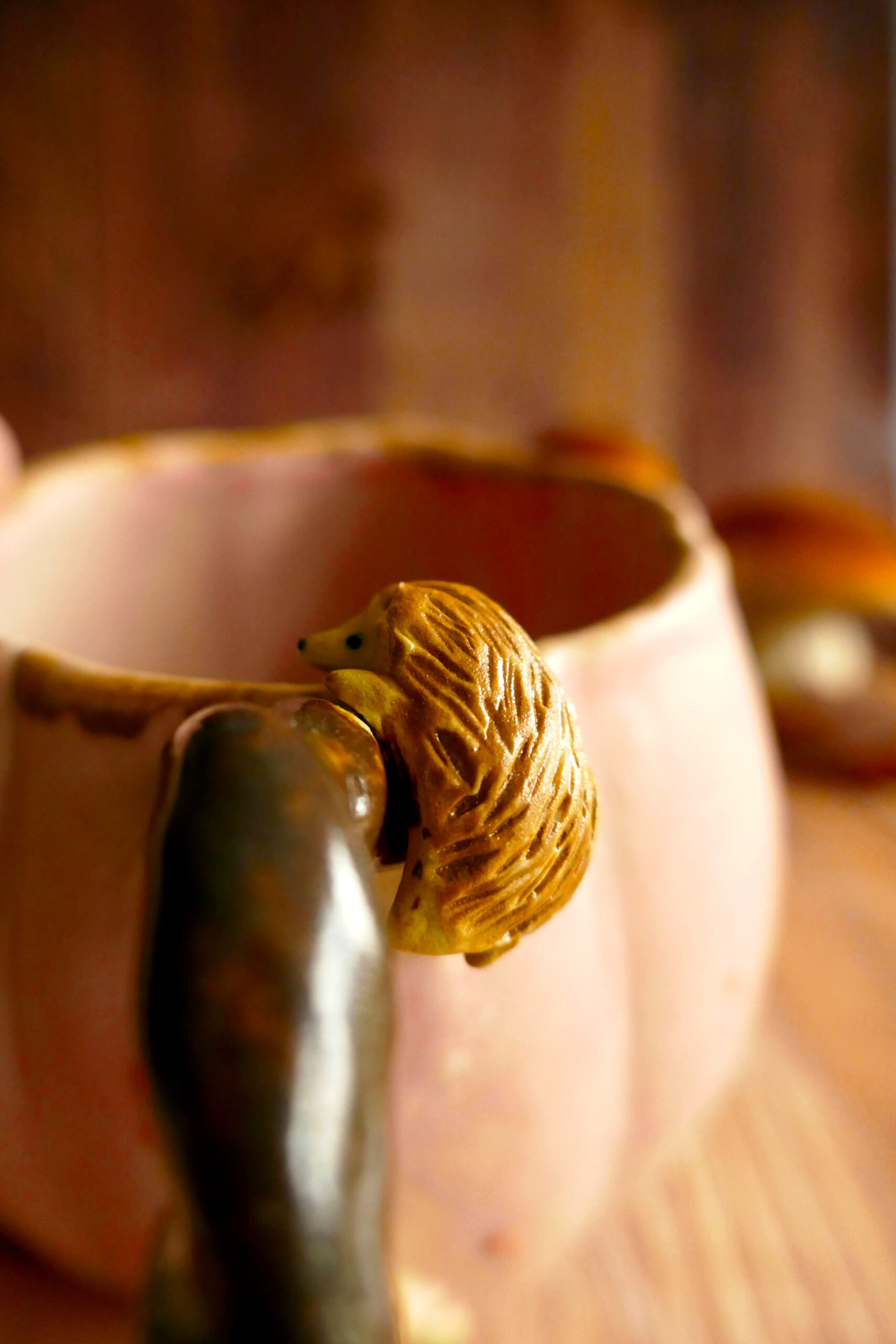 Pink Pumpkin Mug grès - Hérisson – Image 6