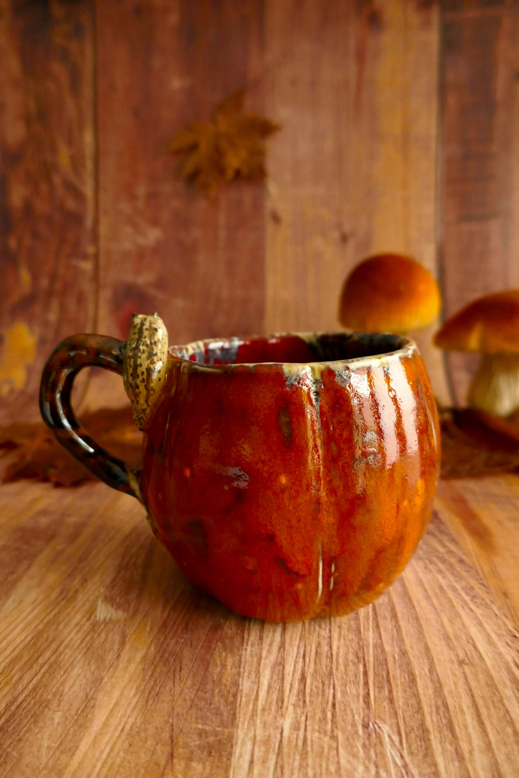 Chaudron Pumpkin Mug grès - Lynx – Image 3