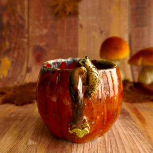 Chaudron Pumpkin Mug grès - Lynx