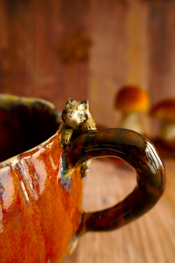 Chaudron Pumpkin Mug grès - Lynx – Image 6