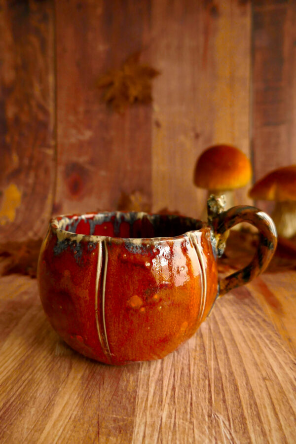 Chaudron Pumpkin Mug grès - Lynx – Image 2