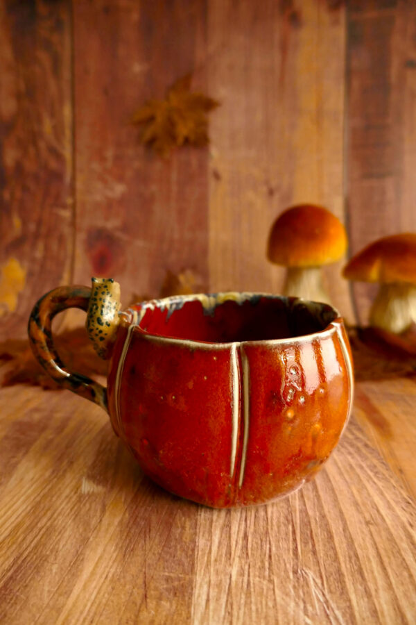 Chaudron Pumpkin Mug grès - Lynx – Image 3