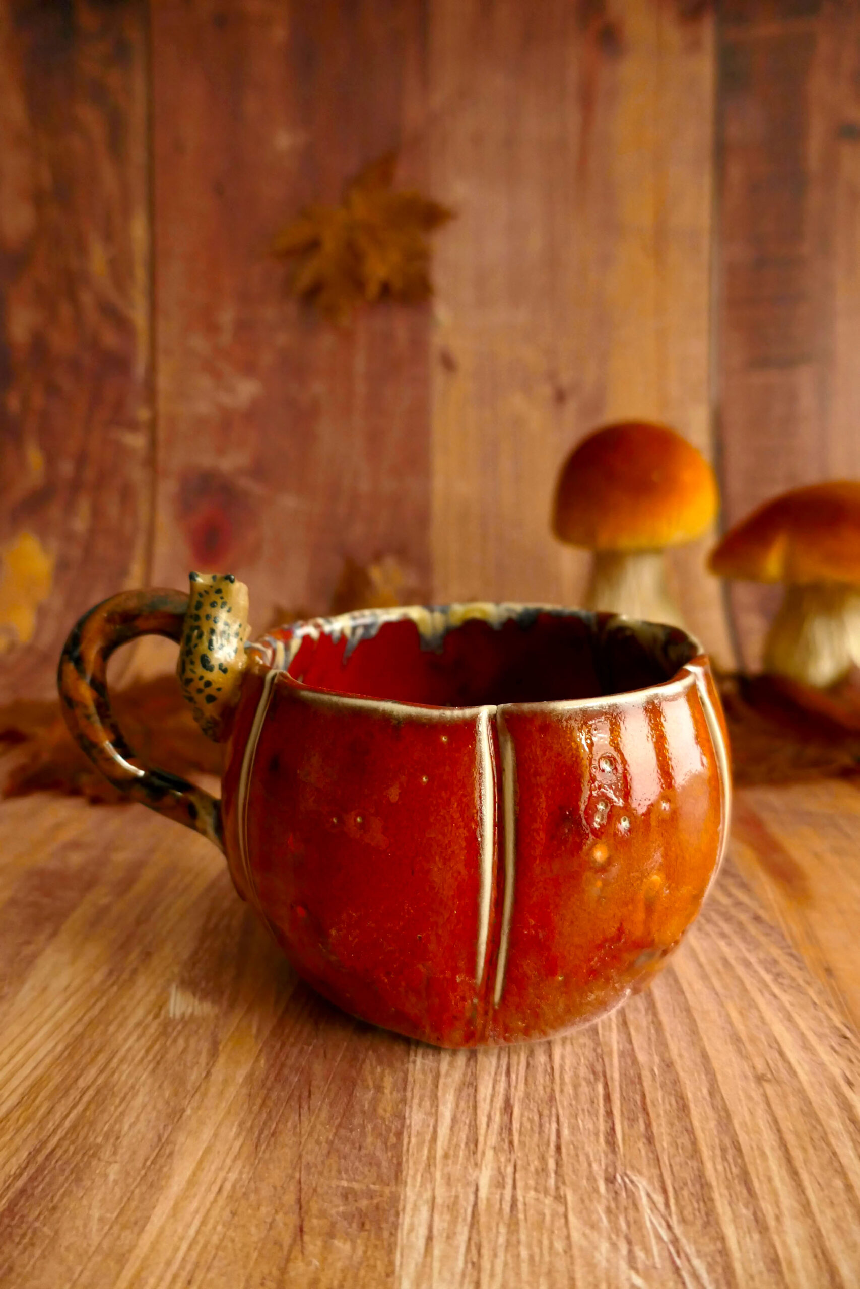Chaudron Pumpkin Mug grès - Lynx – Image 3