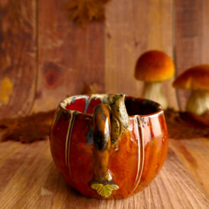 Chaudron Pumpkin Mug grès - Lynx