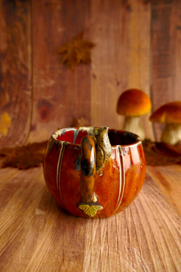 Chaudron Pumpkin Mug grès - Lynx
