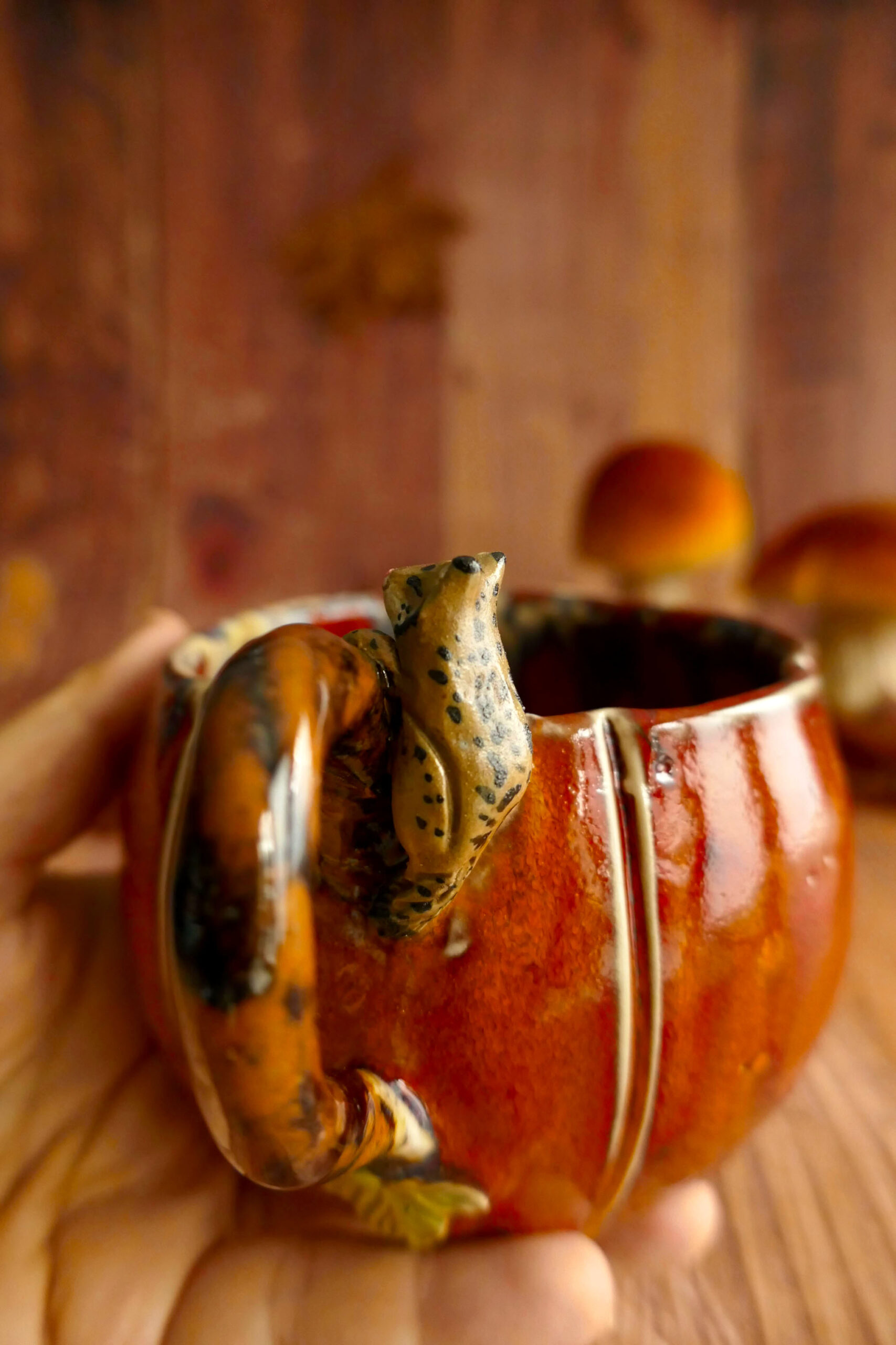 Chaudron Pumpkin Mug grès - Lynx – Image 6