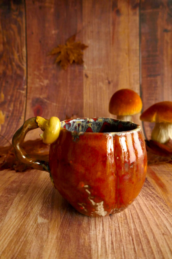 Chaudron Pumpkin Mug grès - Chouette effraie – Image 3