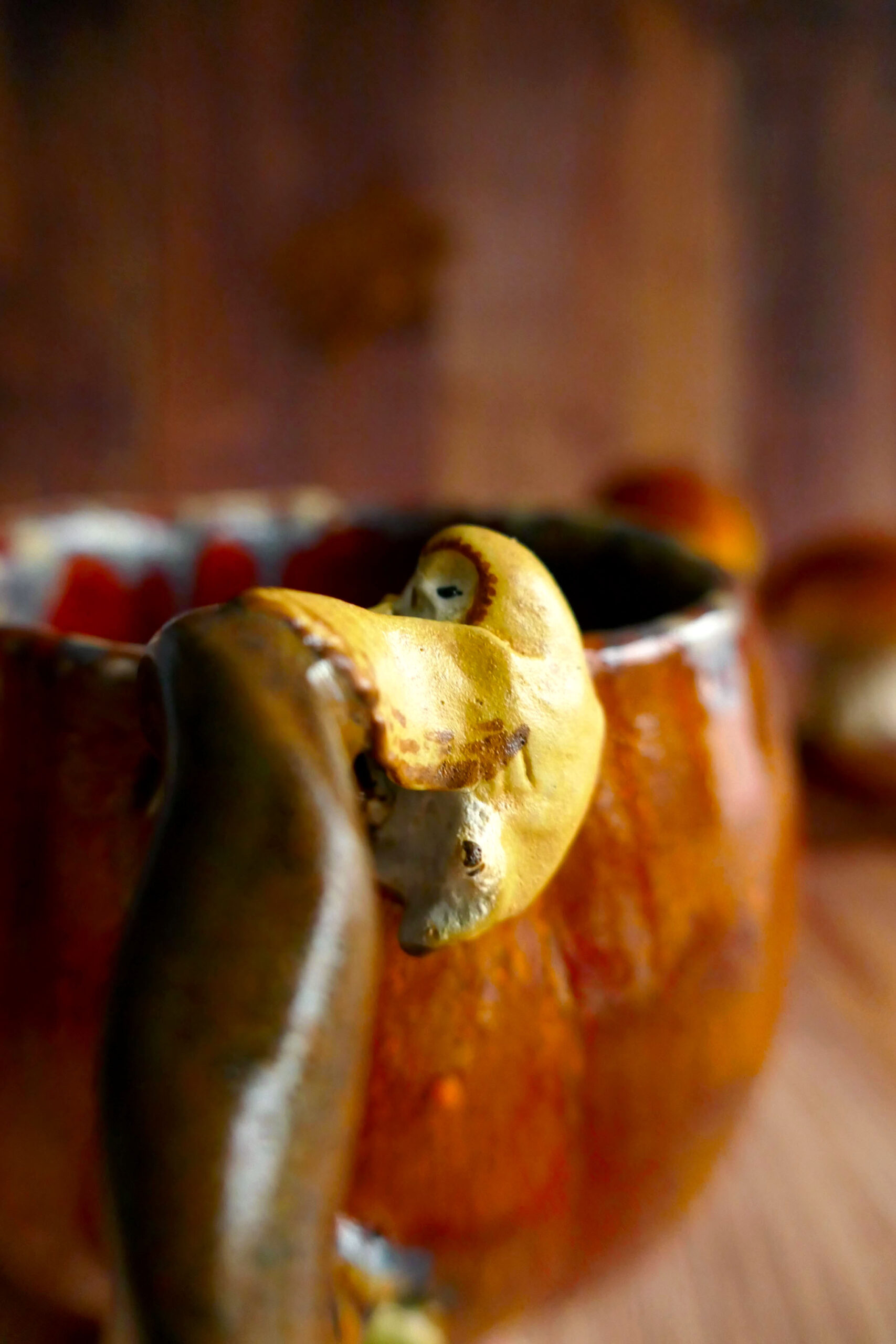Chaudron Pumpkin Mug grès - Chouette effraie – Image 4