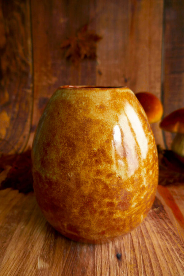 Vase grès "Renard Ronde d'Automne" – Image 3