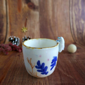 Tasses à Café en porcelaine "Ours blanc"