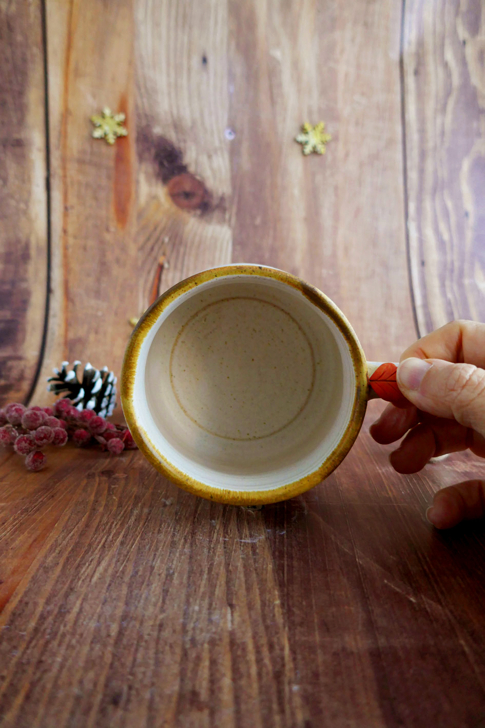 Tasse en grès "Le thé de Renard" – Image 2