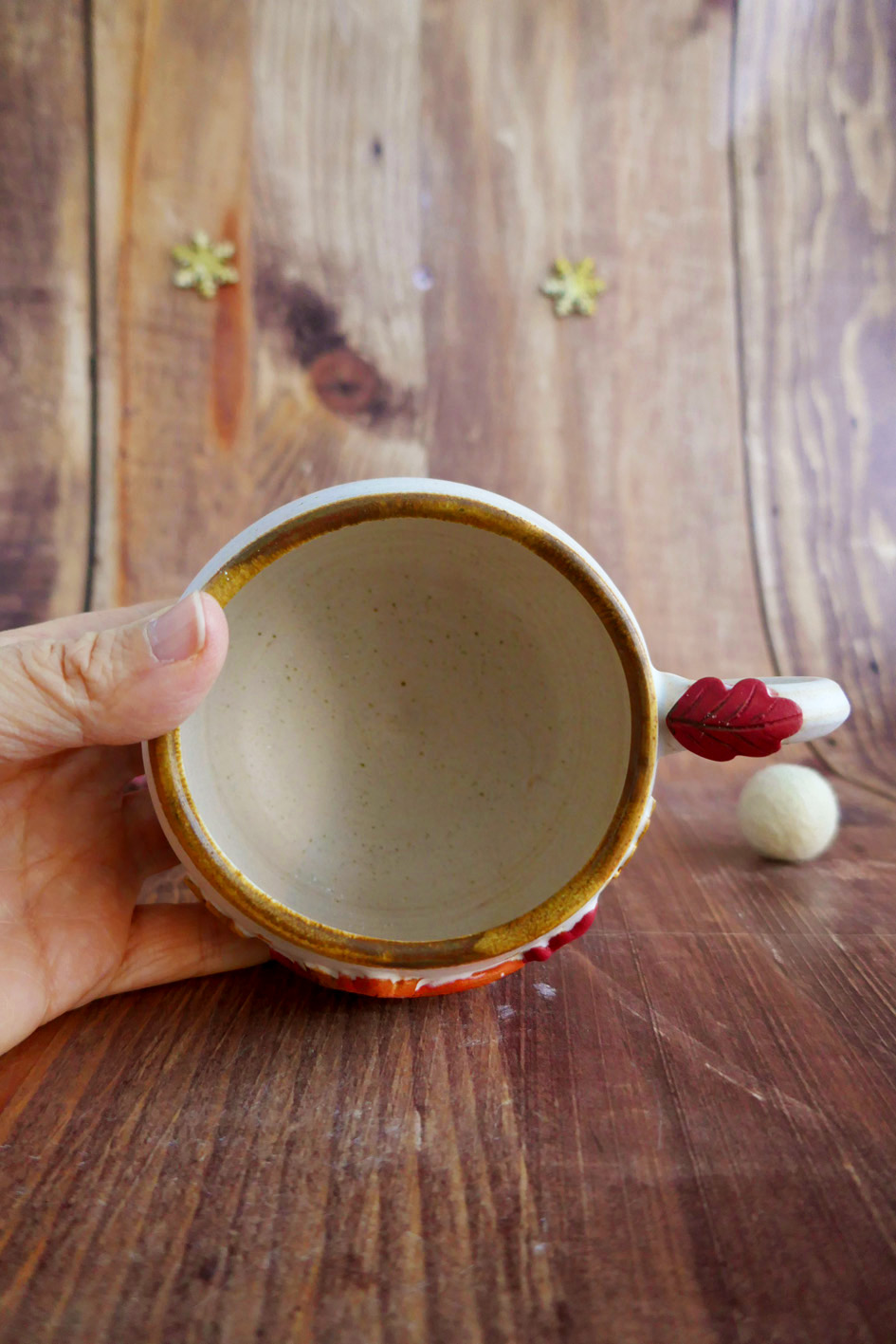 Tasse en grès "Cosy Autumn" – Image 2