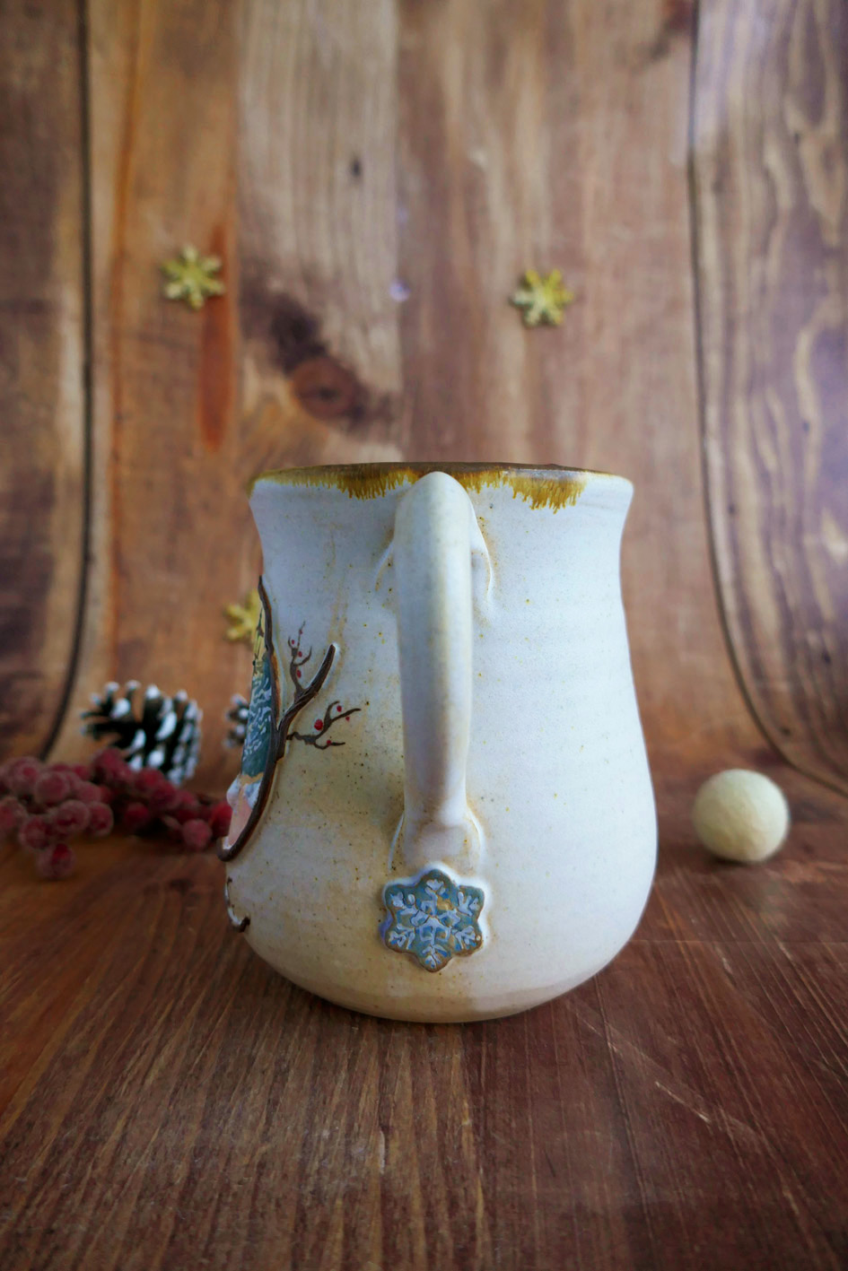 Grande Tasse en grès "Un thé à Narnia" - Pièce Unique – Image 2