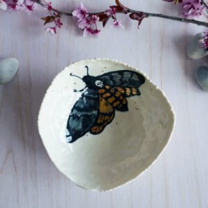 {Vide-Atelier} Bol décoratif en porcelaine Sphinx