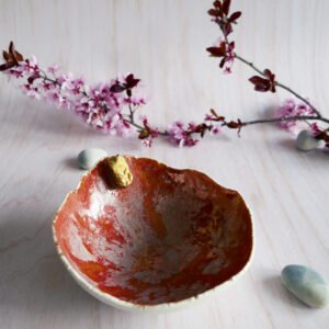 {Vide-Atelier} Bol décoratif en porcelaine "Petit Hérisson"