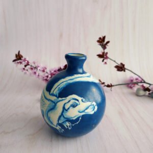 {Vide-Atelier} Vase en porcelaine "Falkor"