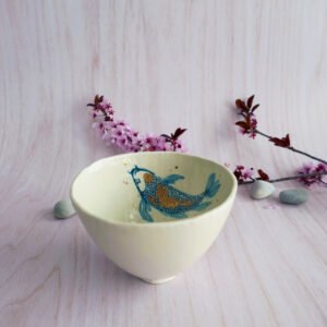 {Vide-Atelier} Bol en porcelaine "Koï"