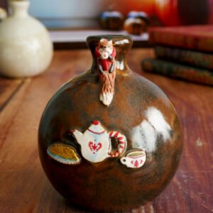 Vase en grès "Goûter d'Automne"